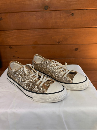 Converse gold glitter chuck - glitter,